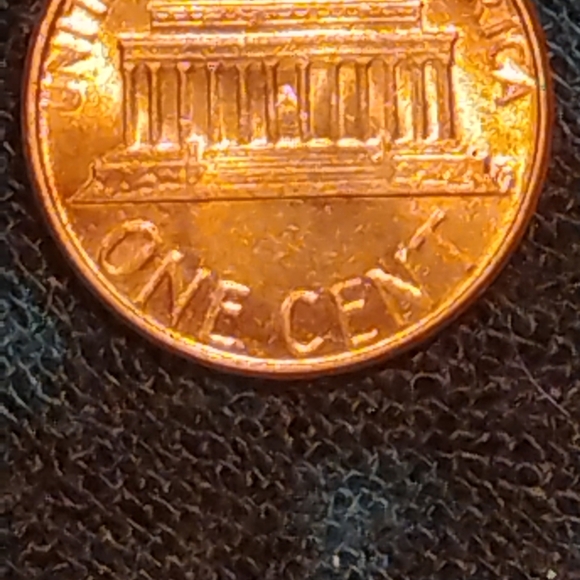 🔥1981 D, DDO Lincoln Penny In BRILLIANT CONDITION With AMAZING COLORING!❤️ - Picture 8 of 10